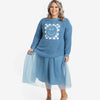 LuLaRoe Tatiana Tulle Skirt - Mommy & Me Collection (Size 3XL)