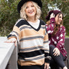 LuLaRoe Torrie V-Neck Sweater - Head-Turning Style (Sizes S-M)