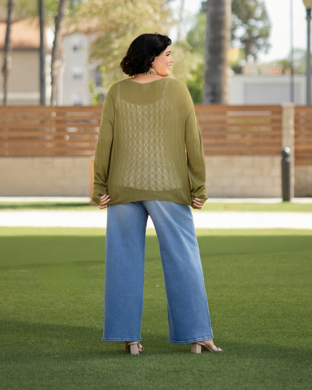 LulaRoe Maggie Sweater -Textured Knit Top - (XXS/XS-2XL/3XL)