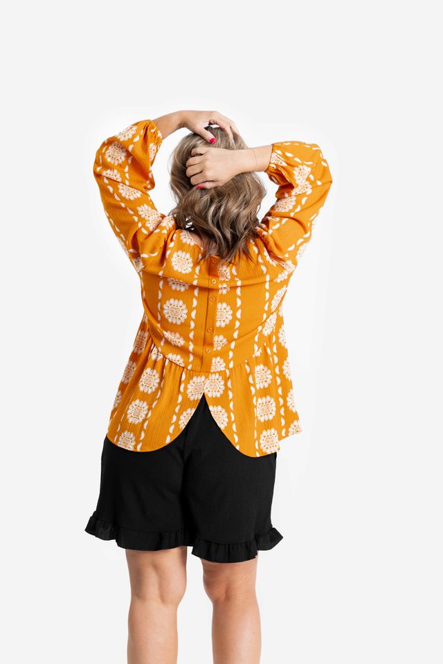 LuLaRoe Vivian Blouse - Button Back Boat Neck Long Sleeve (Sizes XSS-3XL)